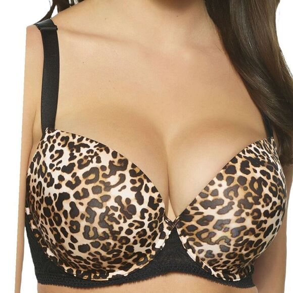 Felina Carolina Seamless Plunge Bra Sz 34 C - Picture 1 of 2